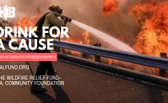 DRINK FOR A CAUSE, HELPING CALIFORNIA